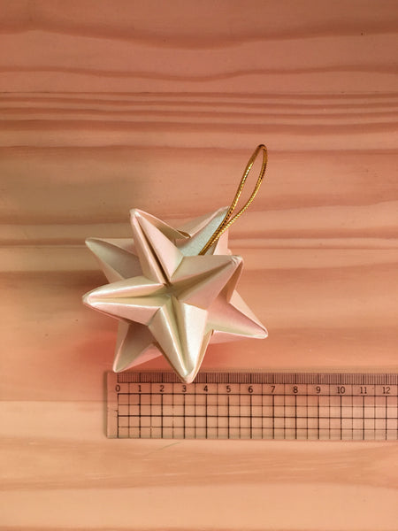 Origami star ornament