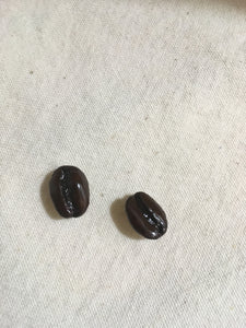 Coffee lover studs earrings